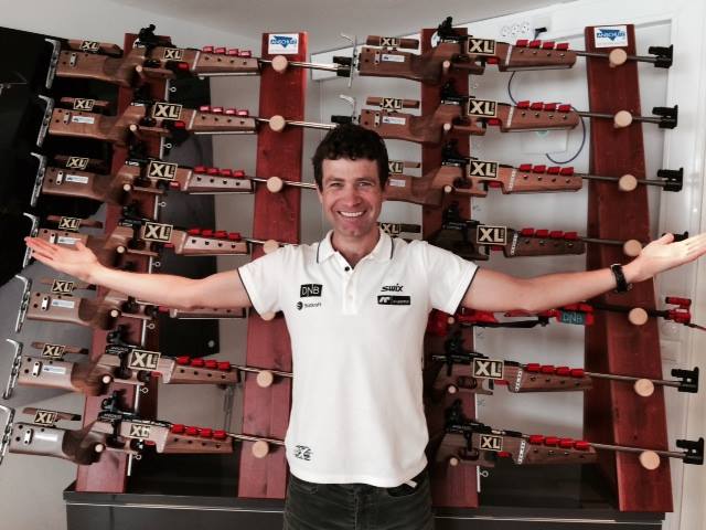 Ole Einar Bjoerndalen podporuje mládež