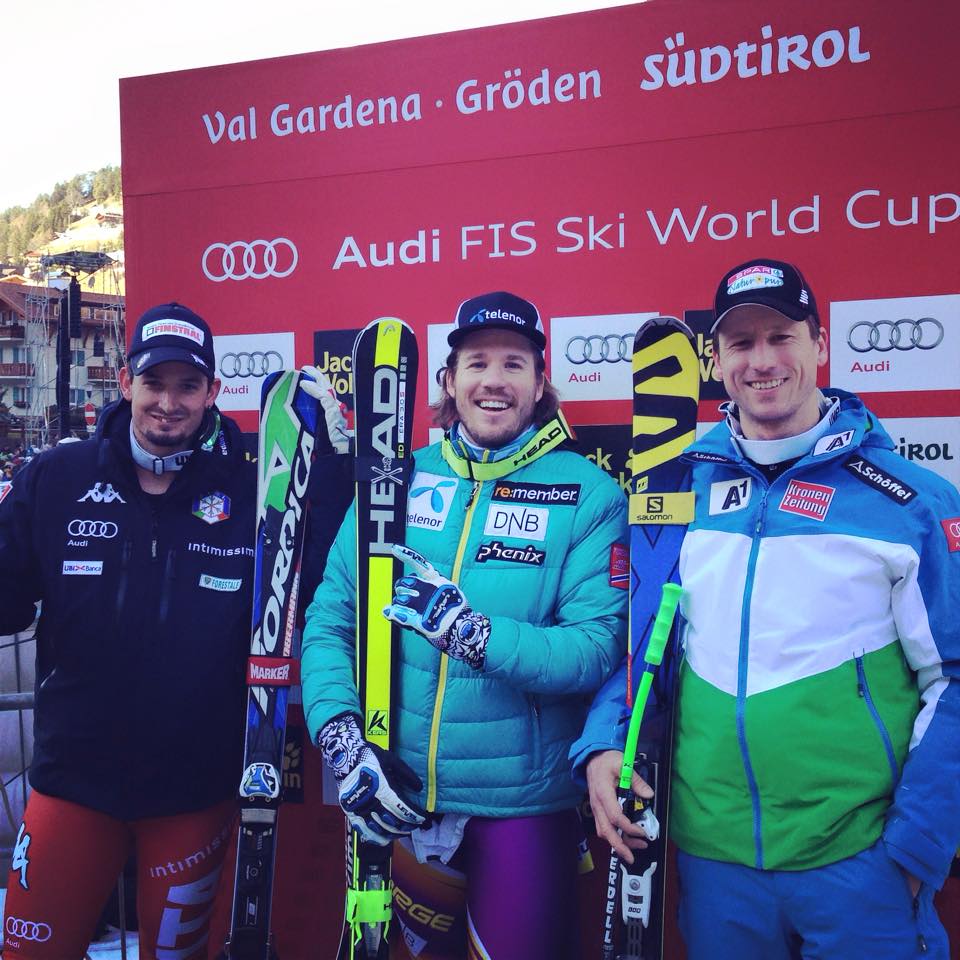 Výborný Jansrud najrýchlejší v super-G vo Val Gardene