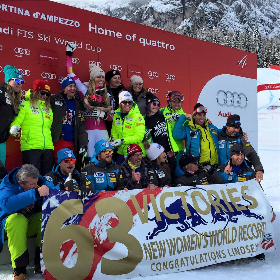 Lindsey Vonnová prepísala históriu