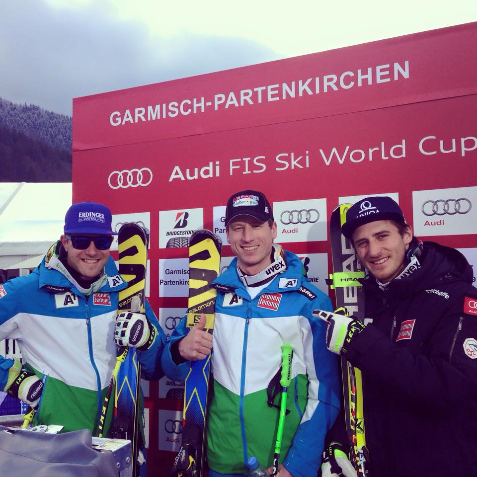 Rakúšania na čele s Reicheltom ovládli skrátený zjazd SP v Garmisch-Partenkirchene