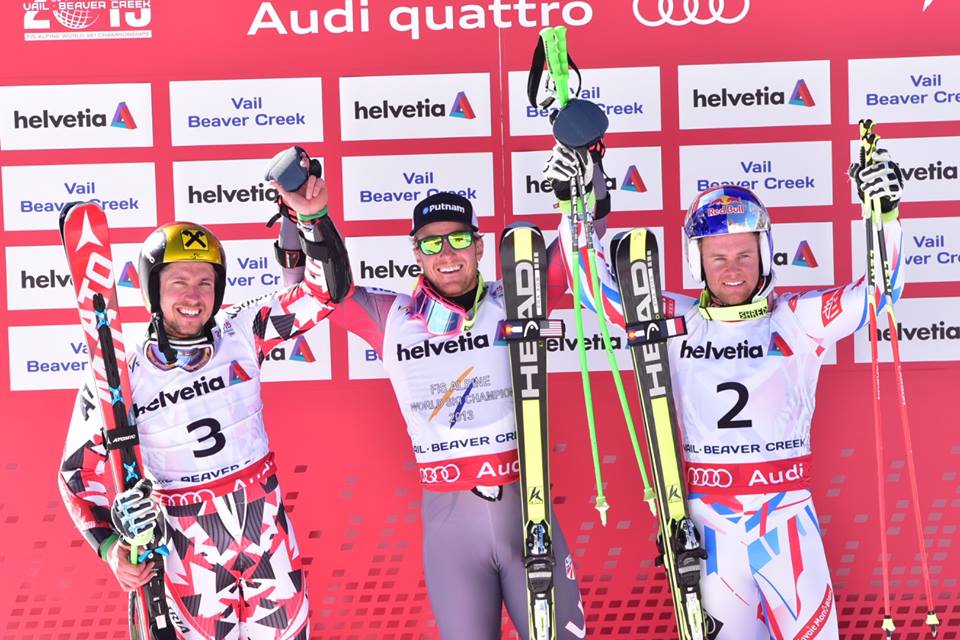 Ligety tretí raz za sebou majstrom sveta v obrovskom slalome