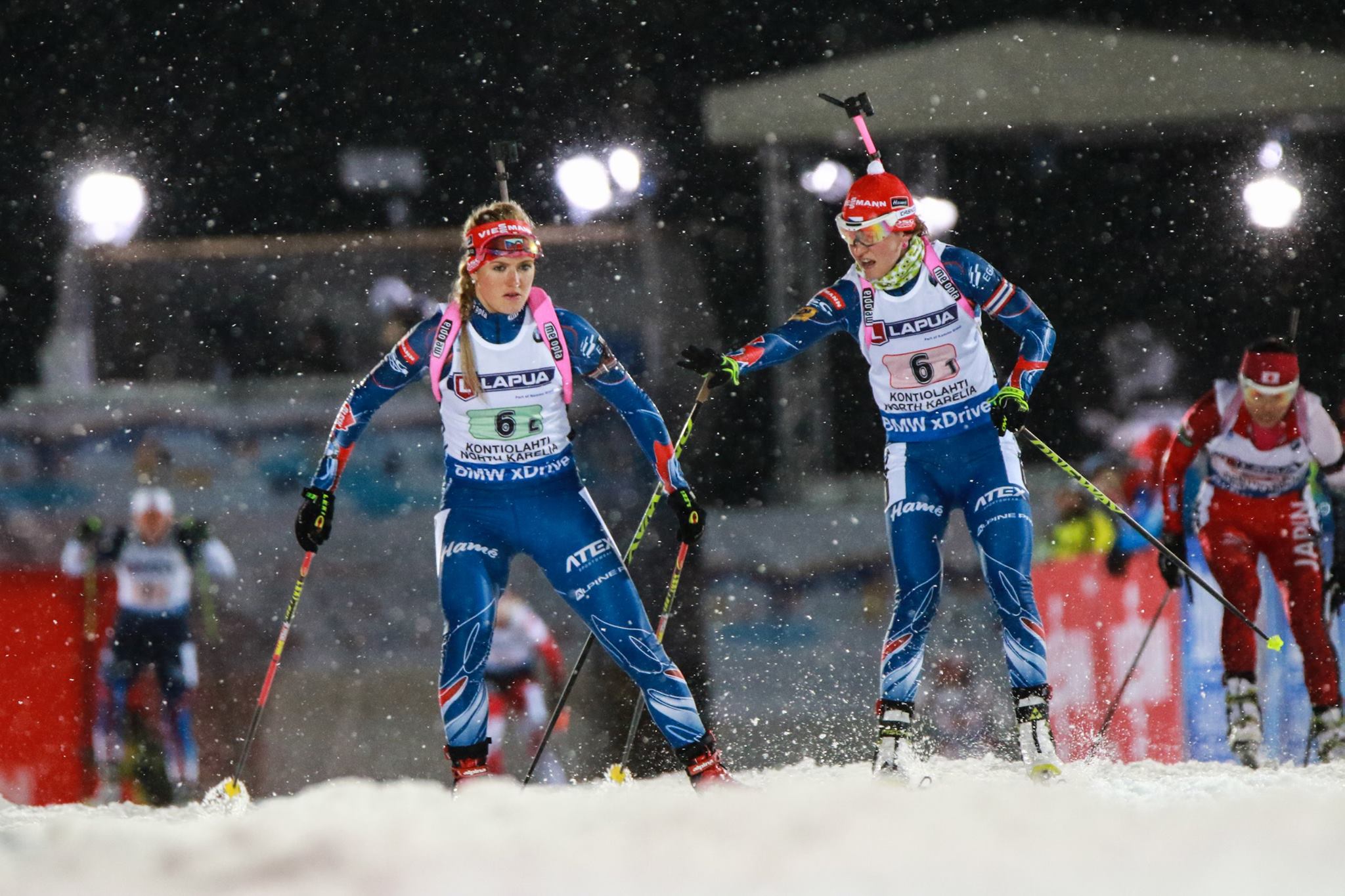 Biatlonisti s najlepším celkovým časom na jednotlivých úsekoch mix štafety na MS