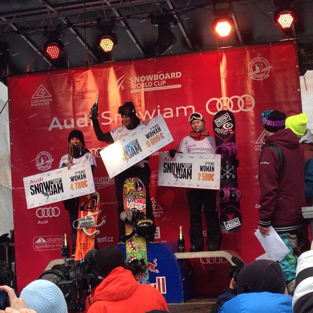 Klaudia Medlová zakončila skvelú sezónu SP pódiom v slopestyle v Špindlerovom Mlýne