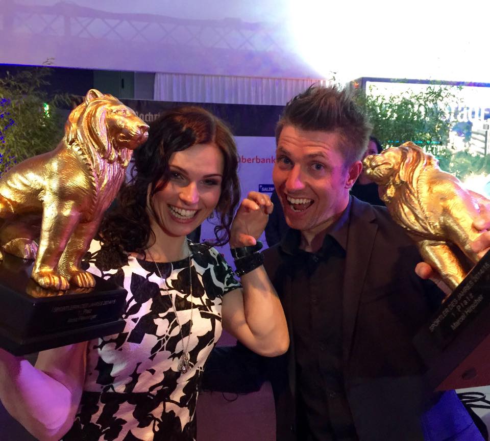 Anna Fenningerová a Marcel Hirscher obhájili Zlatého leva