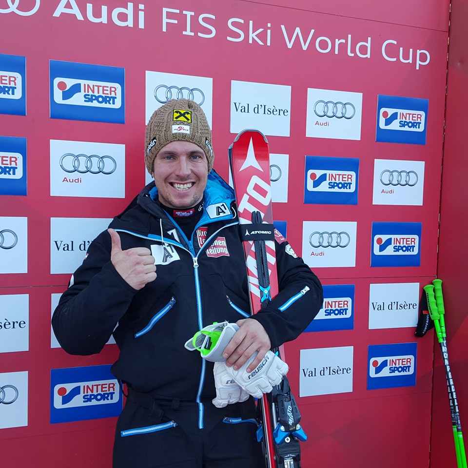 Hirscher najrýchlejší v oboch kolách obrovského slalomu SP vo Val d´Isére