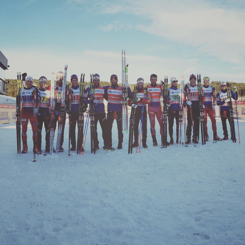 Tri nórske kvartetá na stupňoch víťazov v štafete na 4×7,5 km SP v Lillehammeri