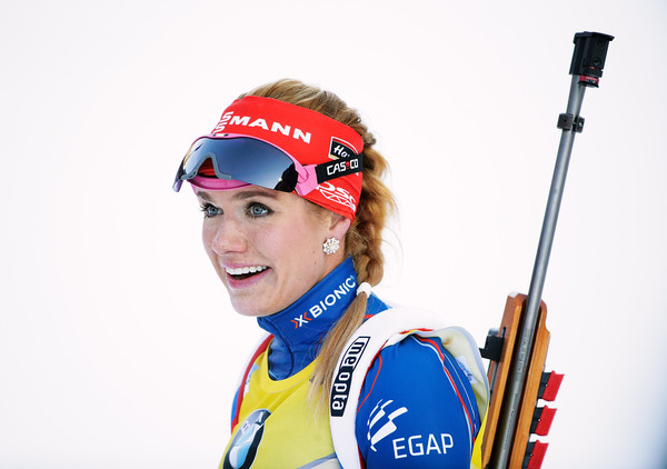 Tschechin Gabriela Koukalova gewinnt Verfolgung von Östersund