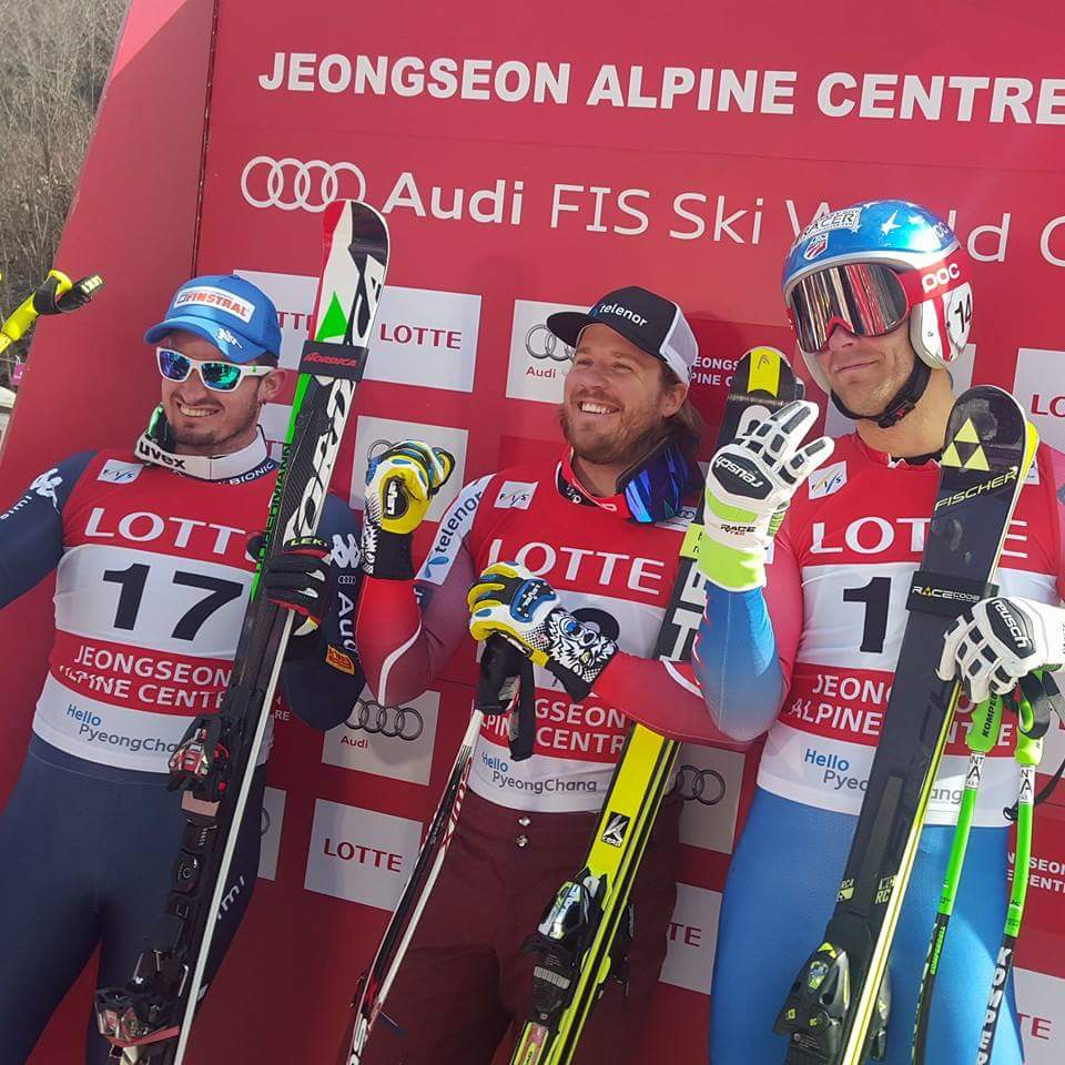 V Jeongsone sa zrodil Jansrudov prvý sezónny triumf v zjazde