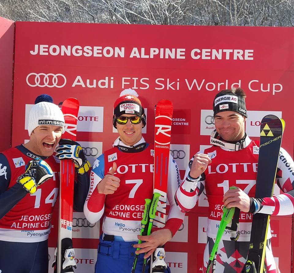 Carlo Janka triumfoval po viac ako roku v super-G SP v Jeongsone