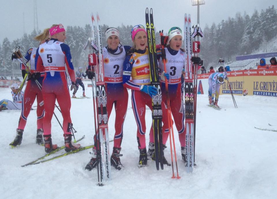 Skiatlon SP v Lahti korisťou Johaugovej a Sundbyho