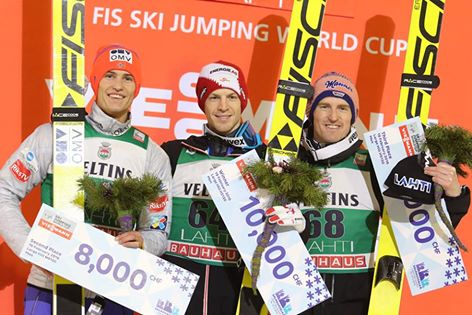 Michael Hayböck opanoval fínske Lahti