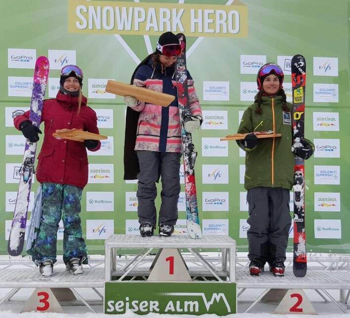 Parádna Zuzana Stromková opanovala slopestyle EP v Seiseralme