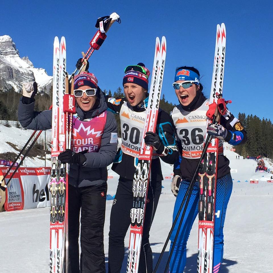 Víťazmi 10 km resp. 15 km voľne v Canmore Oestbergová a Heikkinen, Alena Procházková na bodoch