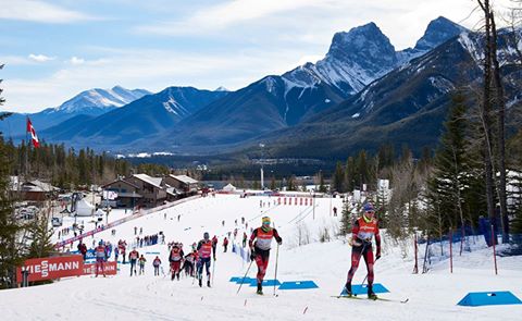 Dianie v rámci Ski Tour Canada