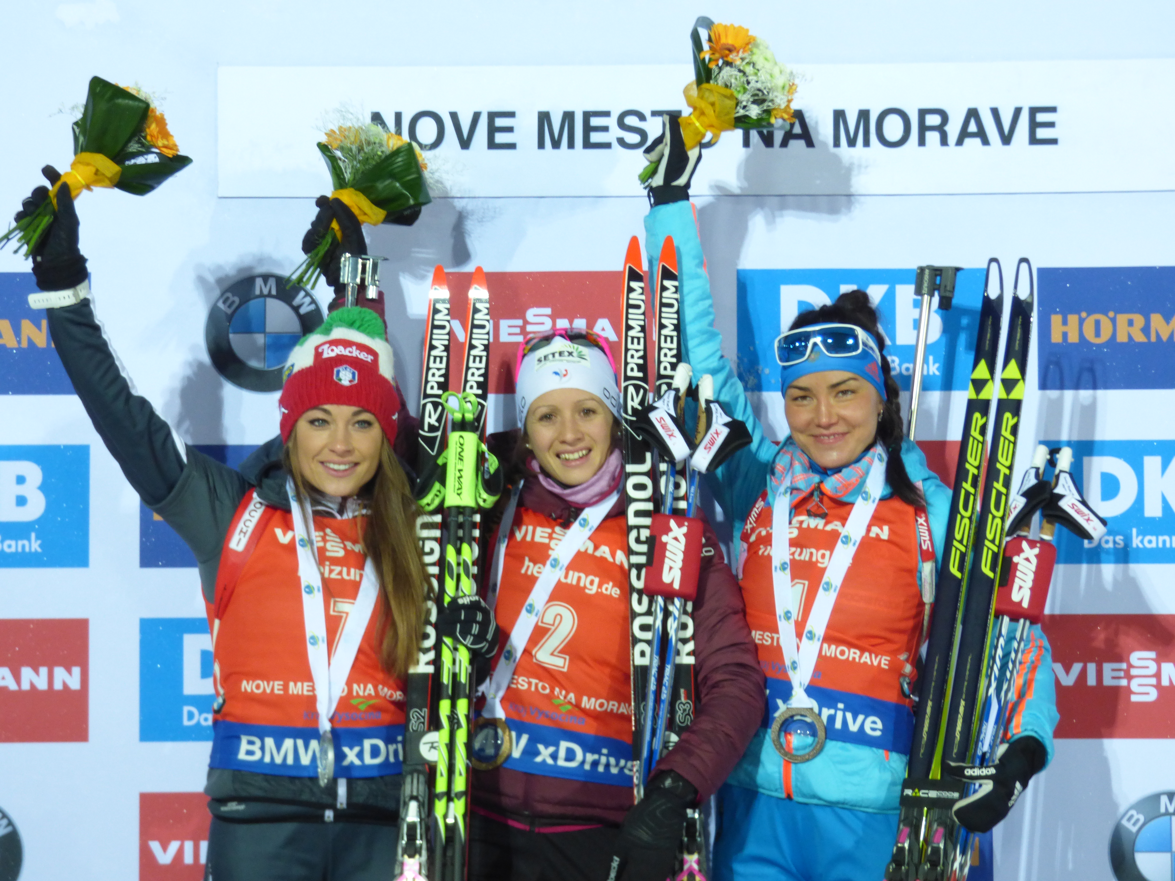 Anais Chevalier gewinnt Verfolgung von Nove Mesto