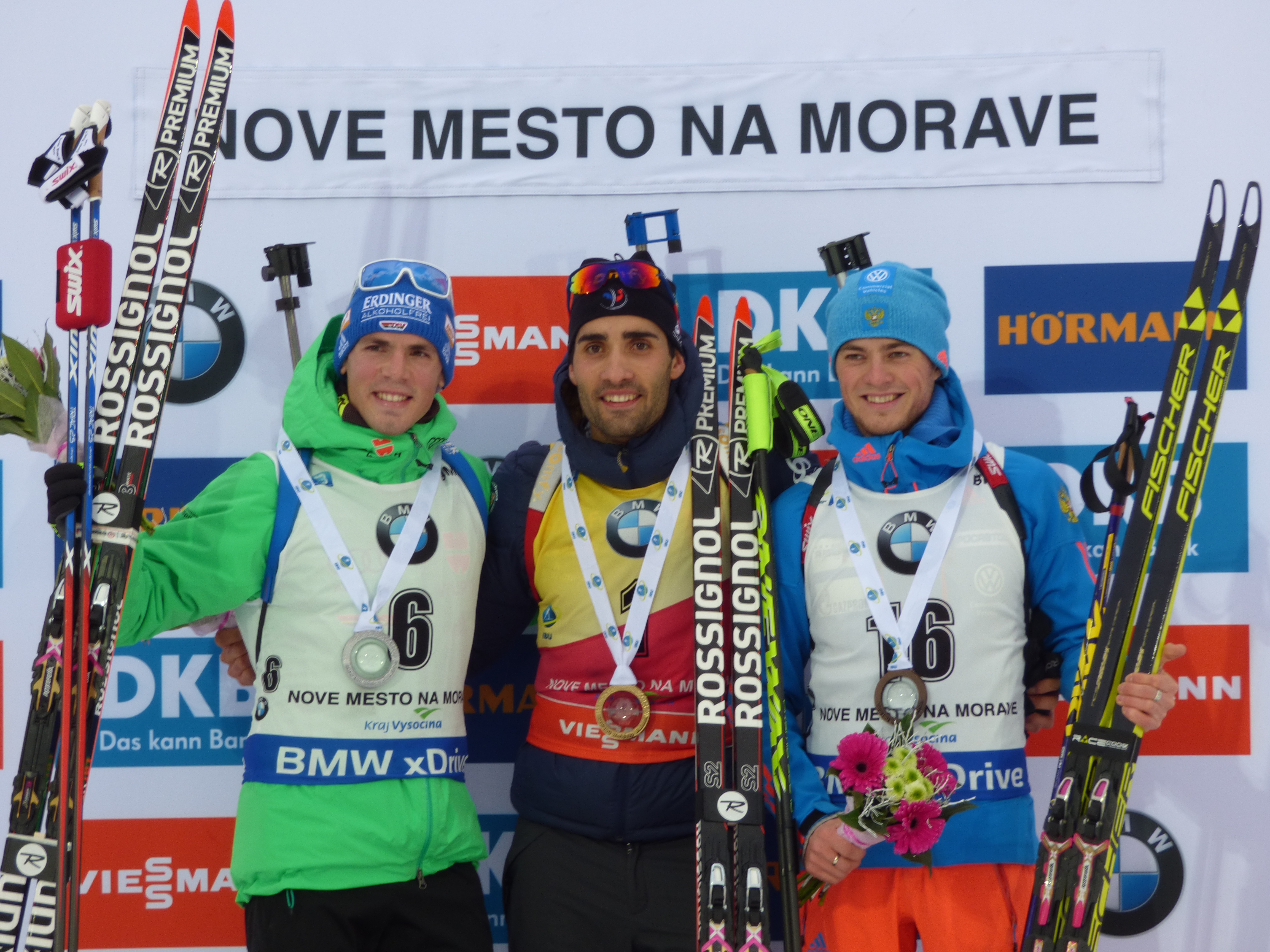 Fourcade gewinnt Massenstart von Nove Mesto