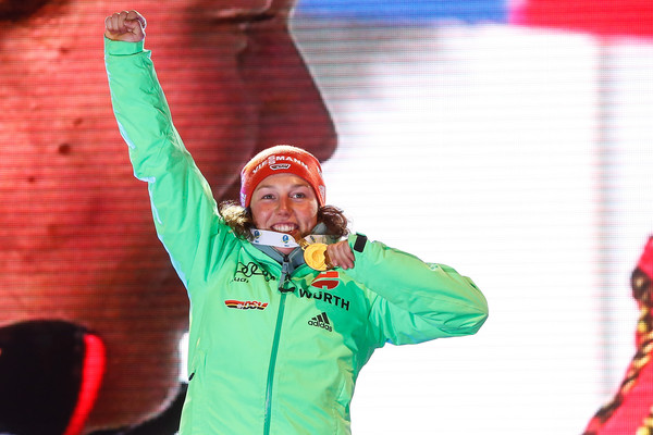 Laura Dahlmeier hat goldenen Hat-trick