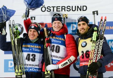 Johannes Thingnes Bø feiert 14. Sieg
