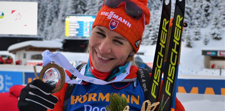 Anastasiya Kuzmina holt sich den Sieg