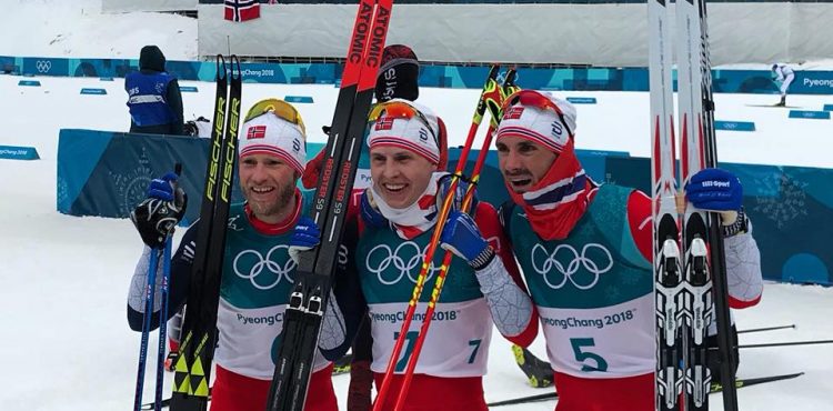 Nóri si v skiatlone kompletne podrobili medailové pódium, zlato pre debutanta Kruegera