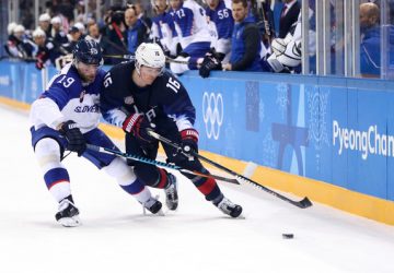 Slovenskí hokejisti podľahli Američanom najtesnejším rozdielom