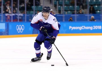 Slovenskí hokejisti získali po bojovnom výkone vo federálnom derby bod