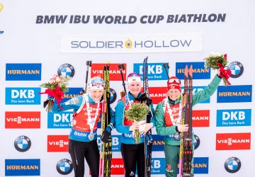 Marte Olsbu Roiseland gewinnt Sprint auf den Olympia Strecken von Salt Lake City