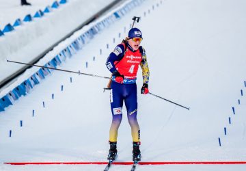 Dmytro Pidruchnyi aus der Ukraine ist Überraschungs Weltmeister in der Verfolgung