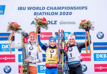 Dorothea Wierer gewinnt Gold in der Verfolgung – Denise Herrmann läuft zu Silber