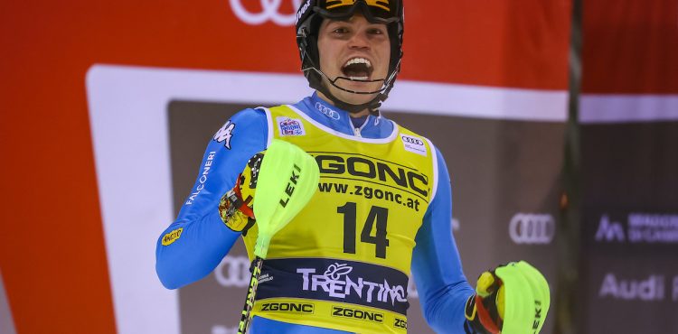 Vinatzer prekvapivo vedie po 1. kole slalomu v Kitzbüheli