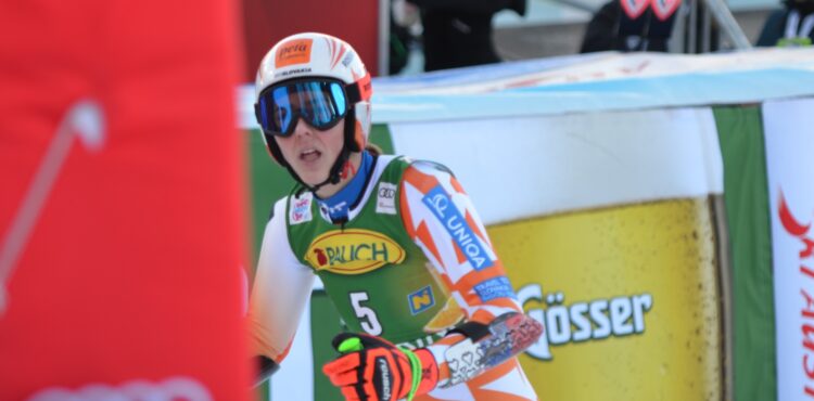 SP Semmering: Petra Vlhová bude v druhom kole obrovského slalomu zápoliť o víťazstvo