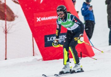 Finále SP Saalbach: Anna Swennová-Larssonová je vo vedení po 1. kole slalomu