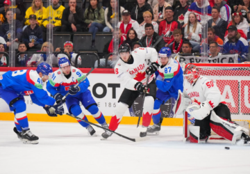 MS v ľadovom hokeji 2025: Slovensko podľahlo Kanade vysoko 0:7