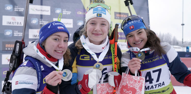 MEJ Imatra – individuál: Tamara Molentová a Michaela Straková sa tešia z medailí