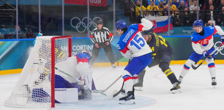 ZOH Miláno – Cortina: Slovensko podľahlo Švédsku