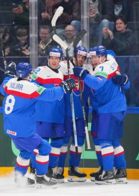 Slovensko zdolalo Nórsko v úvodnom zápase MS najtesnejším rozdielom