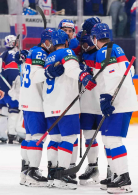 Slovensko zvíťazilo nad Talianskom 4:1 na MS v ľadovom hokeji